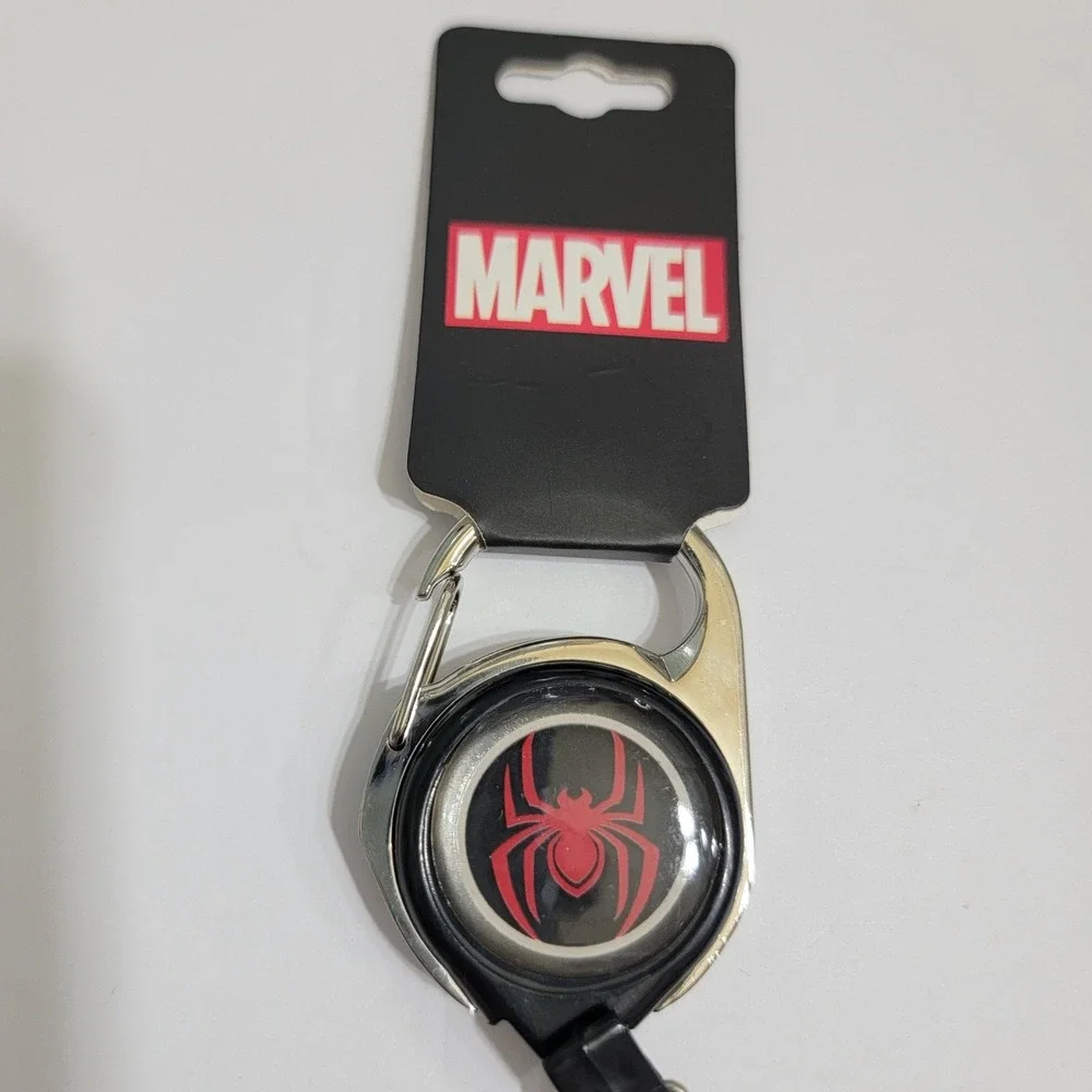 Marvel Spider-Man Miles Morales Retractable Lanyard ID Badge Holder Bioworld New